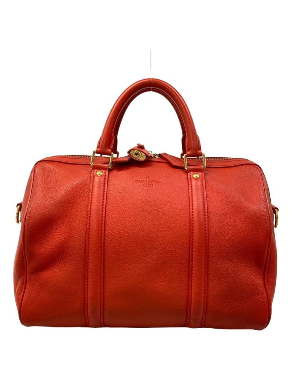 Louis Vuitton Handbag Parnassea SC Bag PM Red Mini Boston Sofia Coppola
